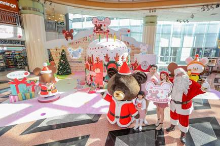 置富Malls x the bears’ school Sweet爆「熊」色聖誕