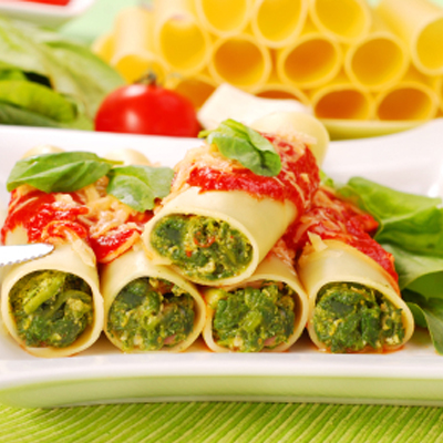 Fish Fillet & Spinach roll served with Corn Kernel Rice