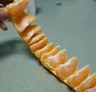 A New Way to Peel Oranges