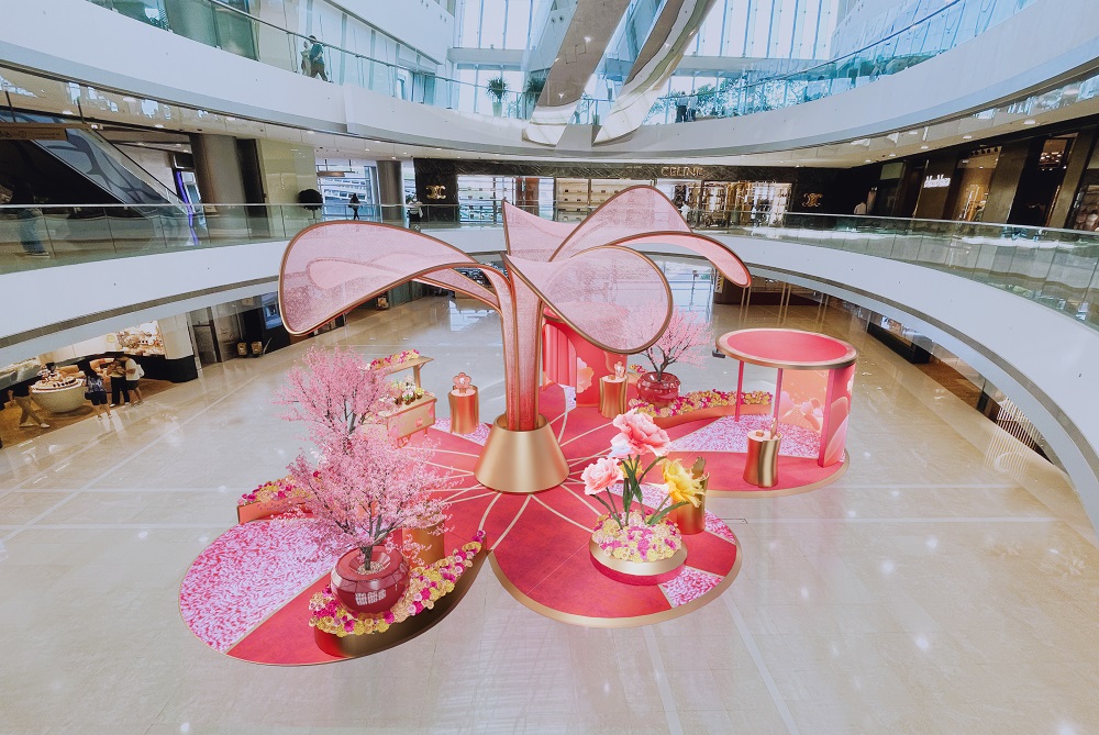 香港ifc商場隆重呈獻 「繁花香韻」新春香氣藝術裝置   