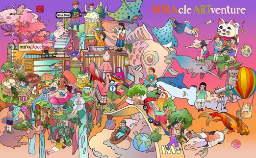 Mira Place「MIRAcle ARTventure」 7月夢幻啟程